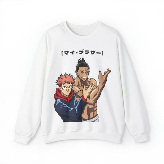 'My Brother' Itadori Todo Sweatshirt Ju Jutsu Kaisen Anime Manga Inspired Men's Women's Unisex Clothing JJK Yuji Aoi...