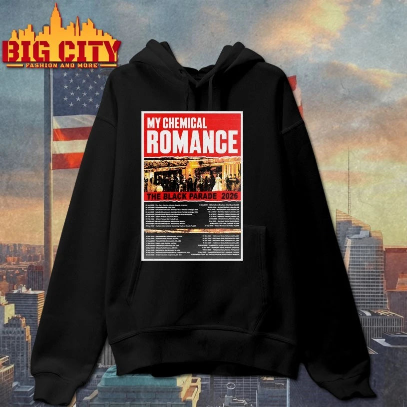 My Chemical Romance The Black Parade 2026 Shows Poster shirt