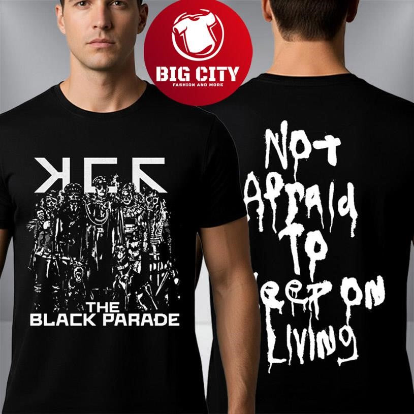 My Chemical Romance The Black Parade Not Afraid To Keep On Living Two Sided Shirt