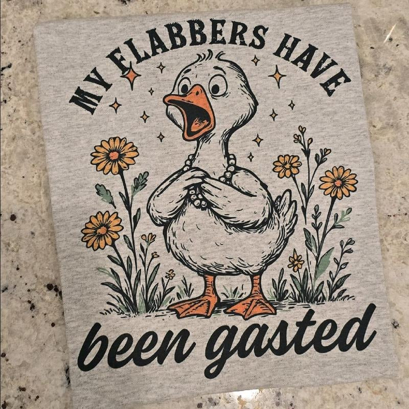 My flabbers have been gasted Funny Graphic tee Hoodie, Sweatshirt | WearSparks.com