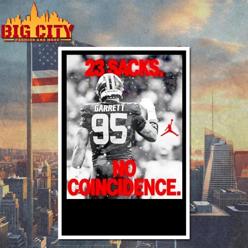 Myles Garrett 23 Sacks No Coincidence Shirt