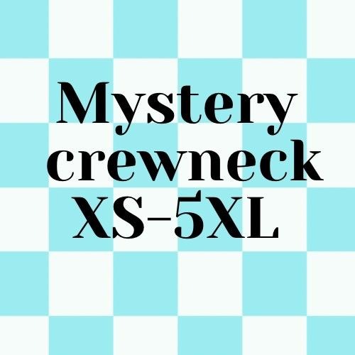 Mystery Crewneck Comfy Soft Unisex Sweatshirt Cotton Polyester trendy design  Day Sweaters womanswear Pullover T-Shirts,...