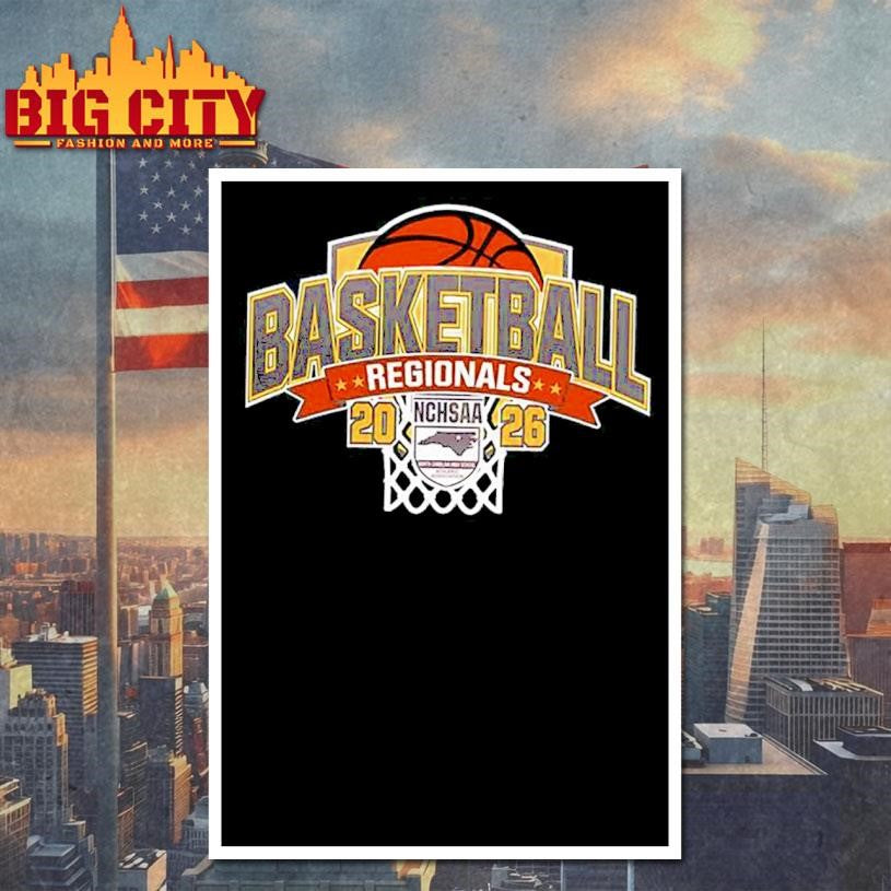 NCHSAA Basketball Regionals 2026 logo Shirt