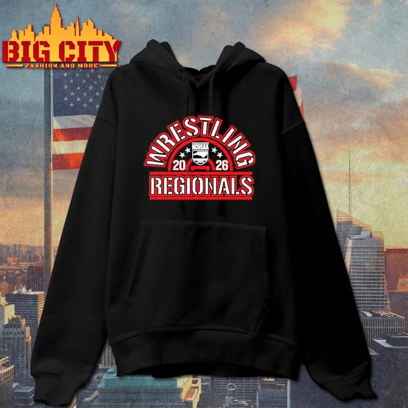 NCHSAA Wrestling Regionals 2026 logo Shirt