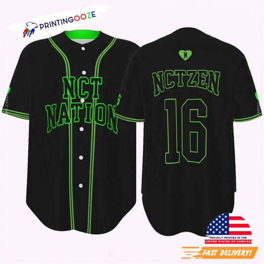 NCT Nation 127 Dream Kpop Baseball Jersey