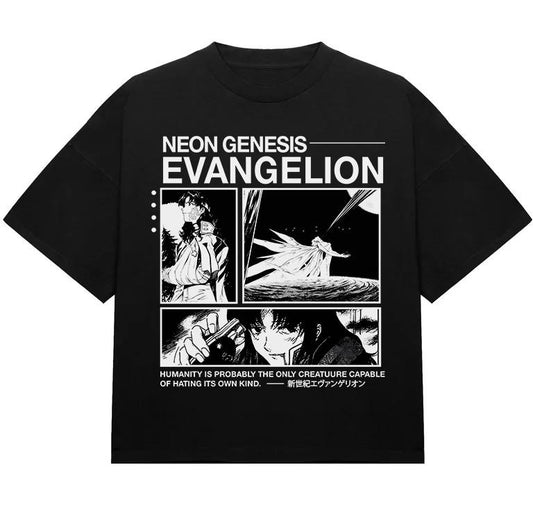 NGE The End of Evangelion Anime Unisex Tee | Neon Genesis Tee | The End of Evangelion Fan Gift, Streetwear Style Hoodie,...