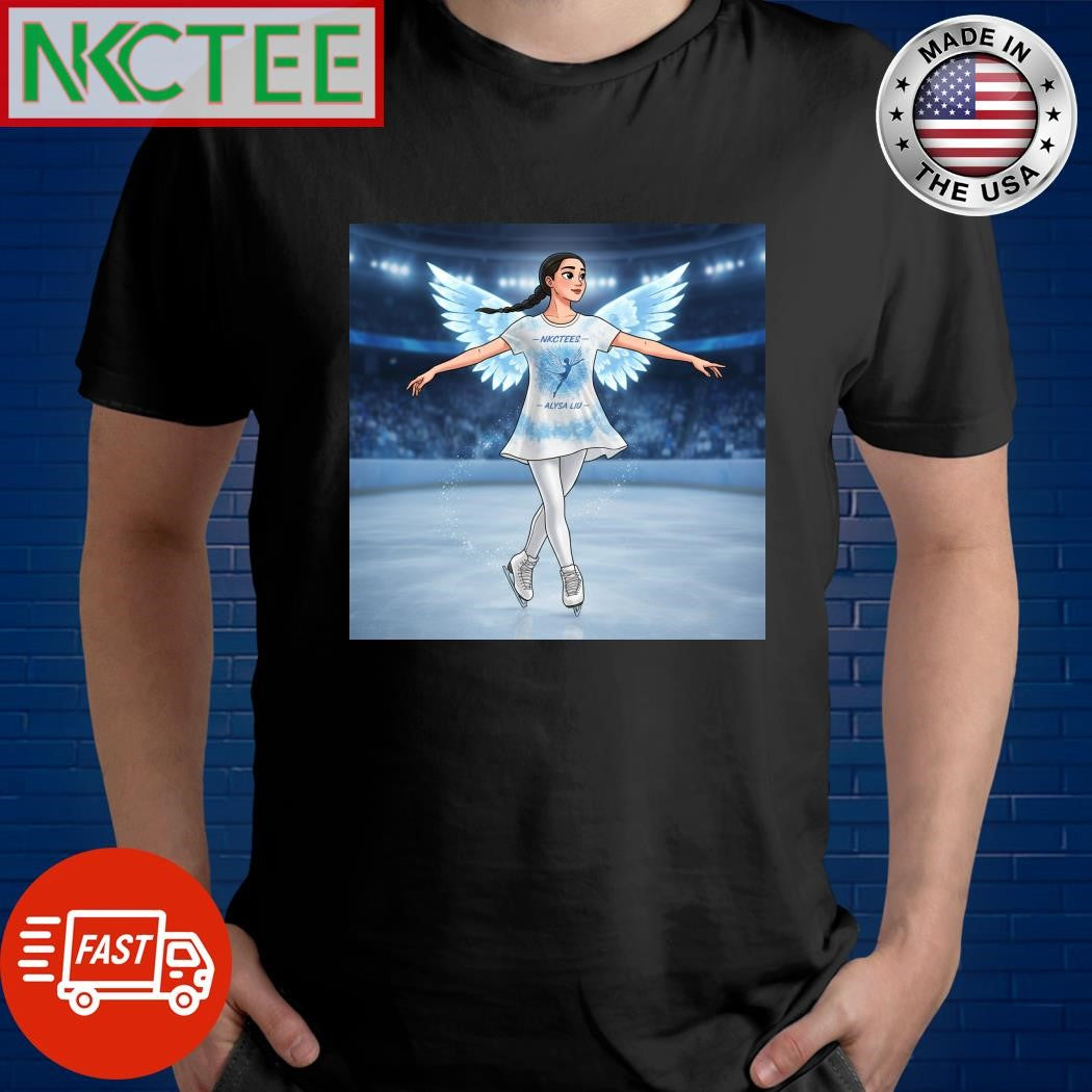 NKCTEES x ALYSA LIU The Ice Angel Limited Edition Cartoon Tee