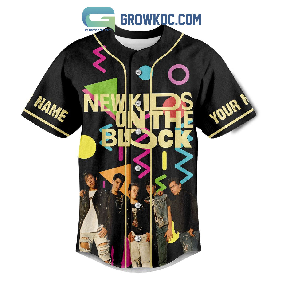 NKOTB Girl I’m Not Old I’m Vintage Personalized Baseball Jersey
