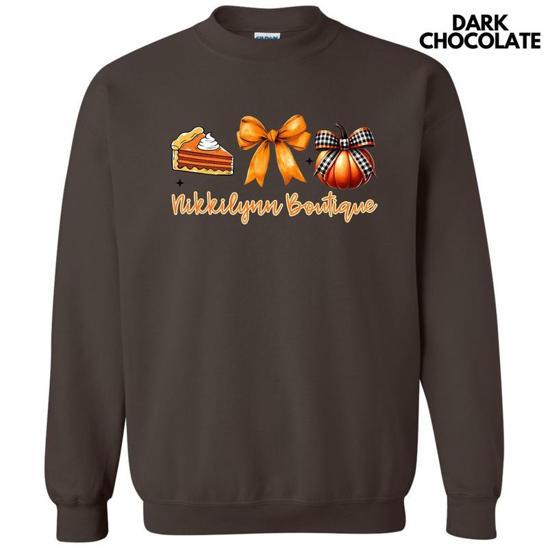 NLB Merch - Thanksgiving Things Collage Sweatshirt 'NLB' T-Shirts, Hoodie | WearSparks.com