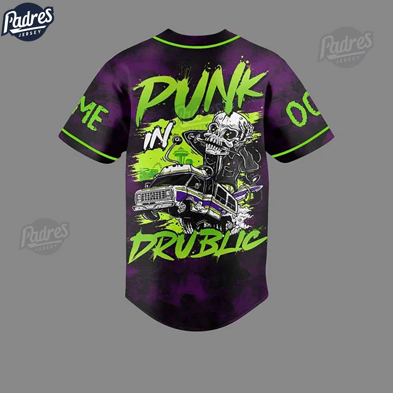 NOFX Punk In Drublic Custom Baseball Jersey Online - Padres Jersey Oasis: Elevate Your Baseball Style Game... (Image 3)