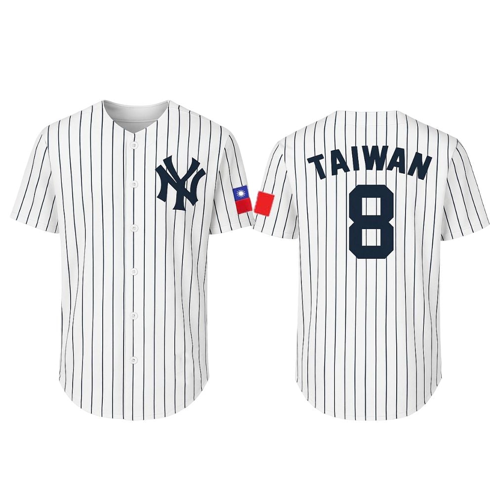 NY Yankees Taiwanese Heritage Night Jersey 2025 Giveaway - Grishko.com T-Shirts, Hoodie, Sweatshirt (Image 2)
