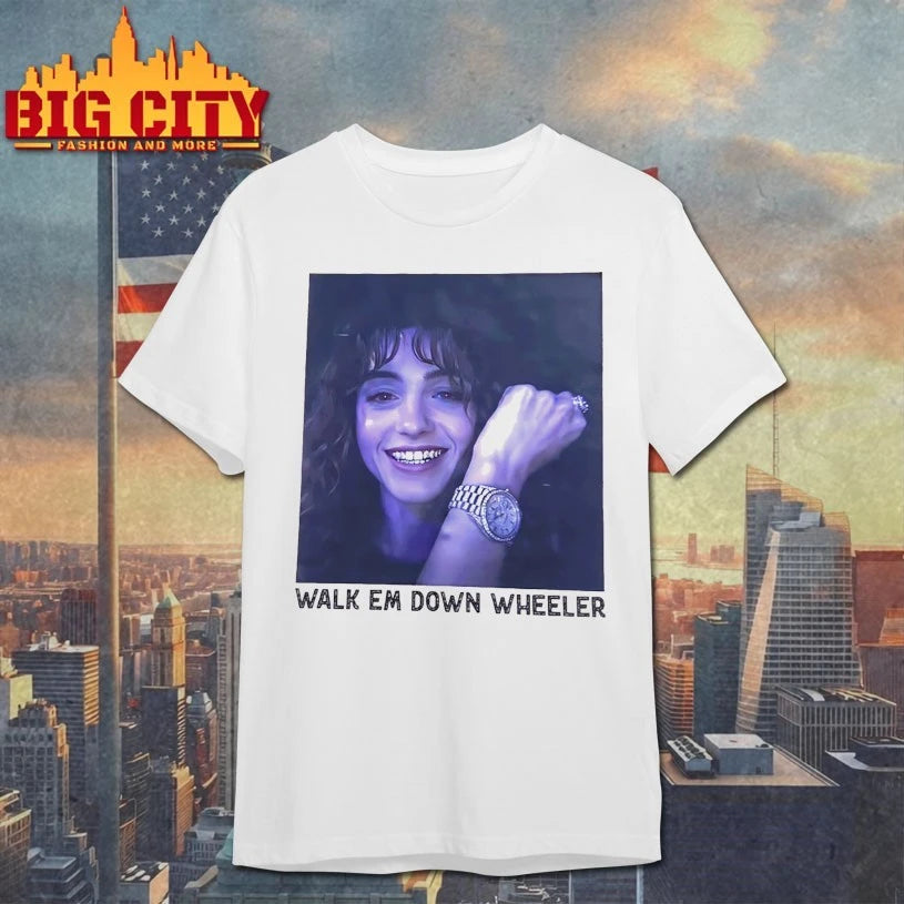 Nancy Wheeler walk em down wheeler shirt