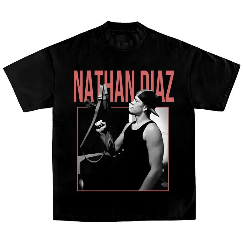 Nate Diaz Shirt , Boxing T-shirt, Boxer Tee, Sports Shirt, UFC Shirt, MMA Shirt, Workout T-shirt, Gift for Him Gift For...