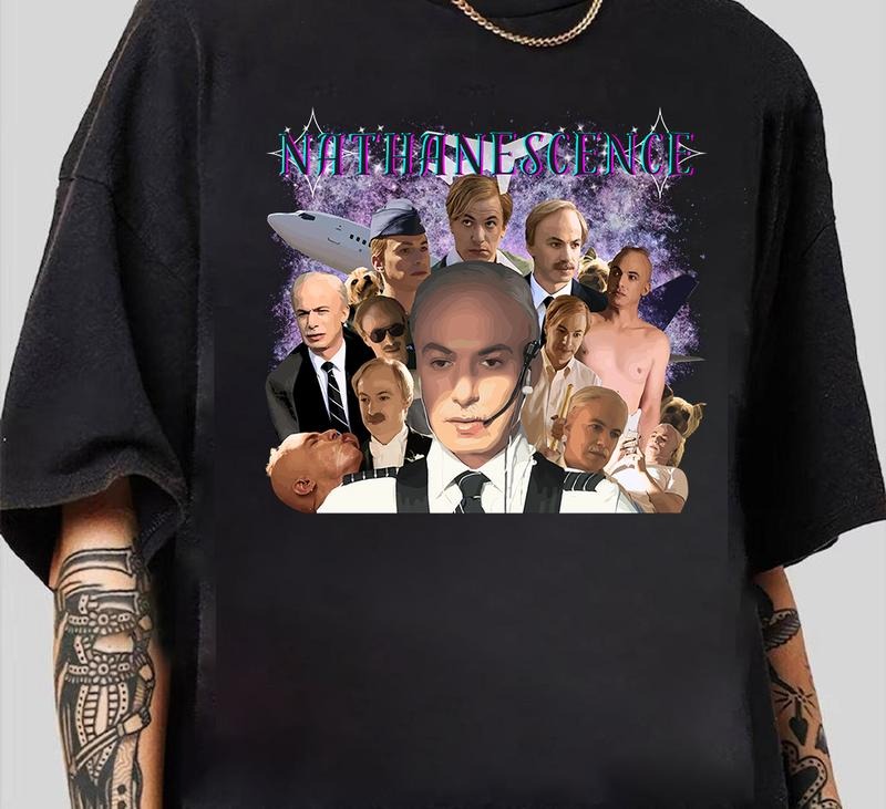Nathanescence Nathan Fielder Band Tee Parody T-Shirt Unisex Vintage Tee for Fans Perfect Everyday Tee Hoodie, Sweatshirt