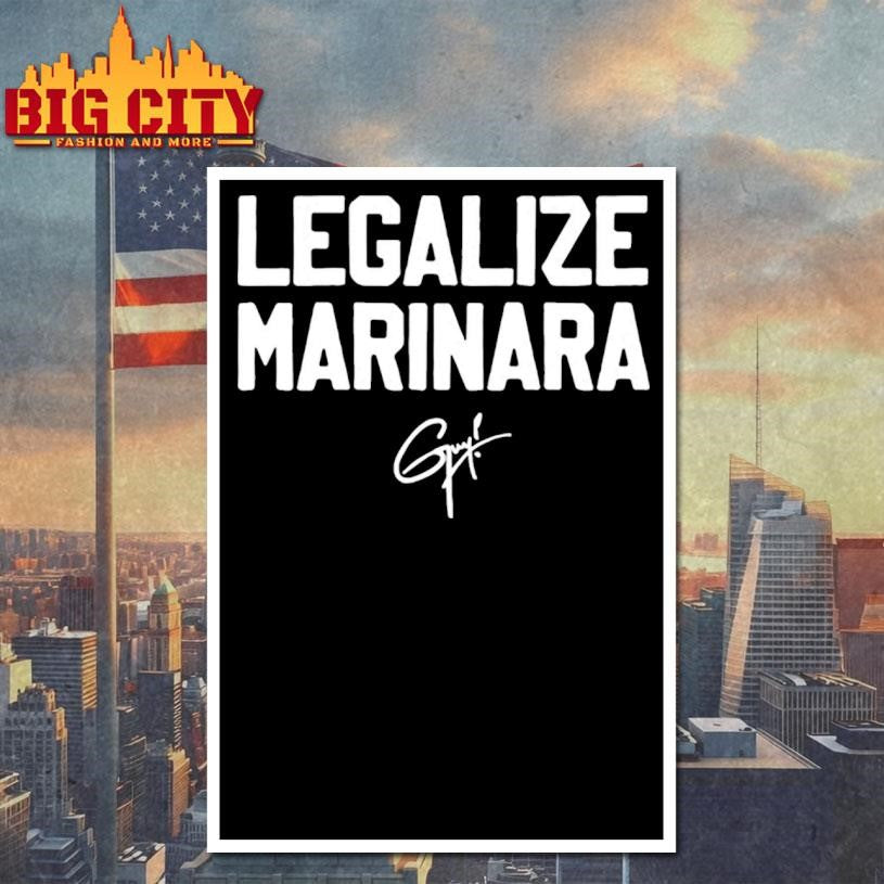 National Spaghetti Day Legalize Marinara Shirt