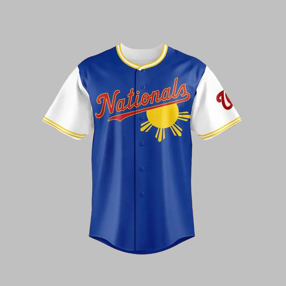 Nationals 2025 Filipino Heritage Night Jersey - Grishko.com T-Shirts, Hoodie, Sweatshirt | WearSparks.com (Image 2)