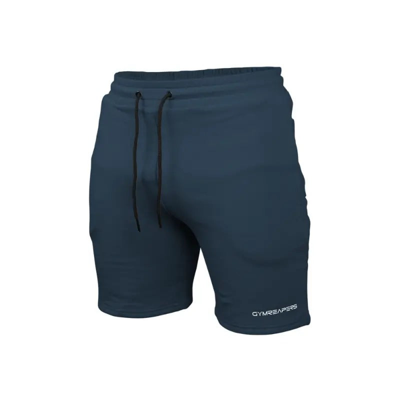 Navy Men's Summer Plain Cotton Sweat Shorts for Everyday Training T-Shirts, Hoodie, Sweatshirt | WearSparks.com