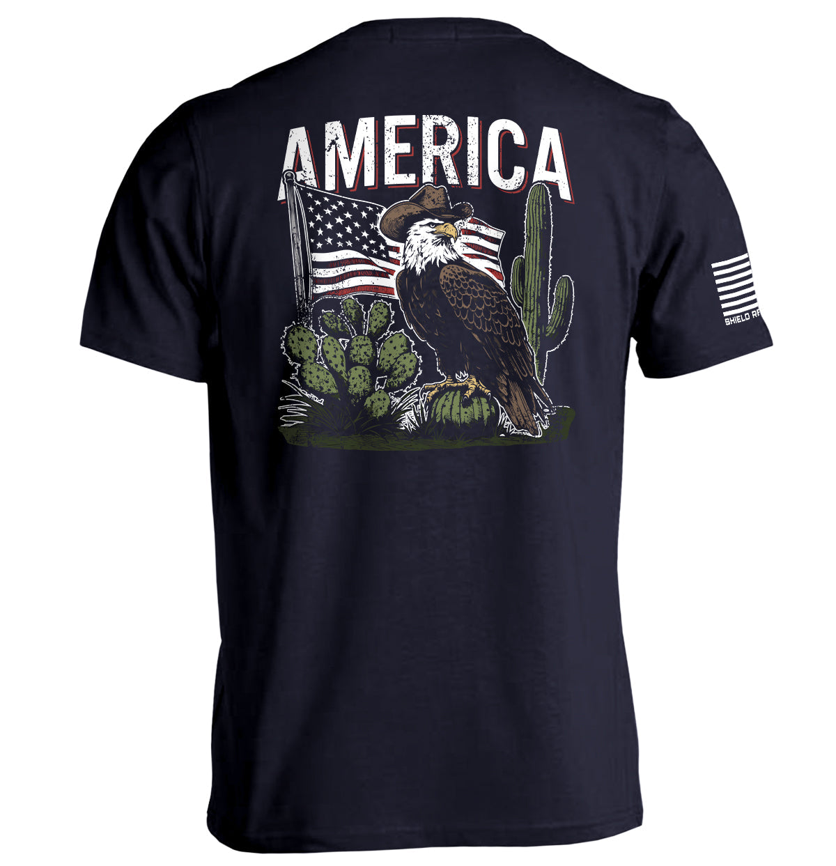 America Eagle Western T-Shirts, Hoodie, Sweatshirt | WearSparks.com (Image 3)