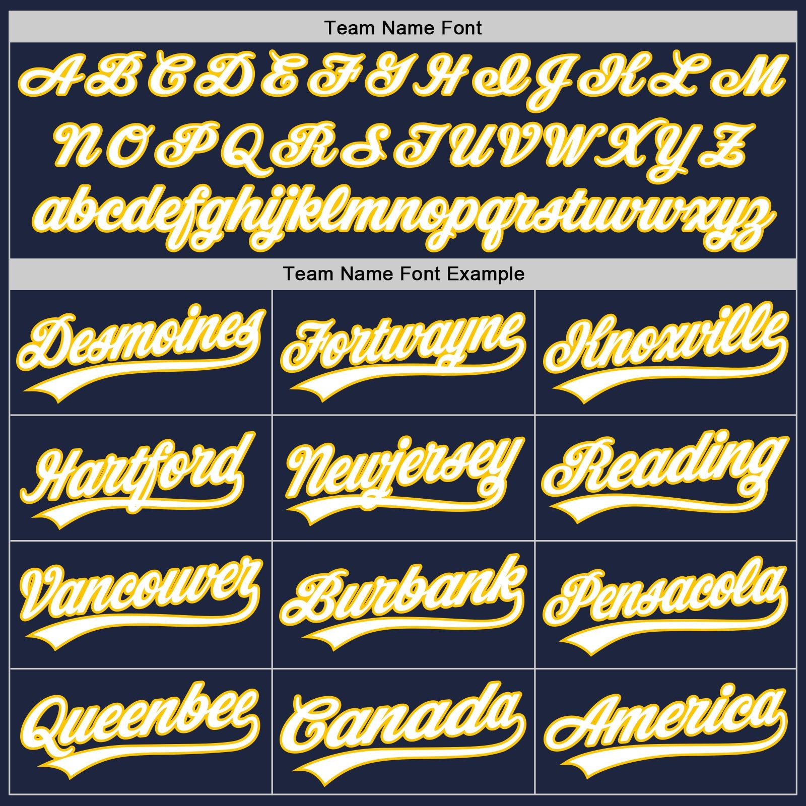 Custom Navy Yellow-White Authentic Baseball Jersey