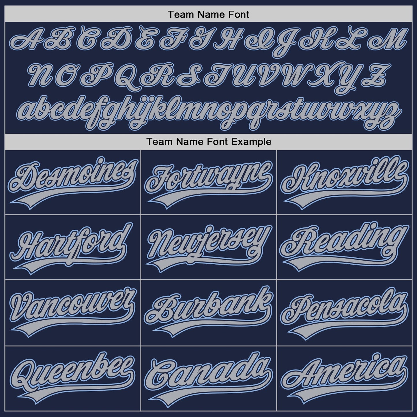 Custom Navy Gray-Light Blue Authentic Baseball Jersey