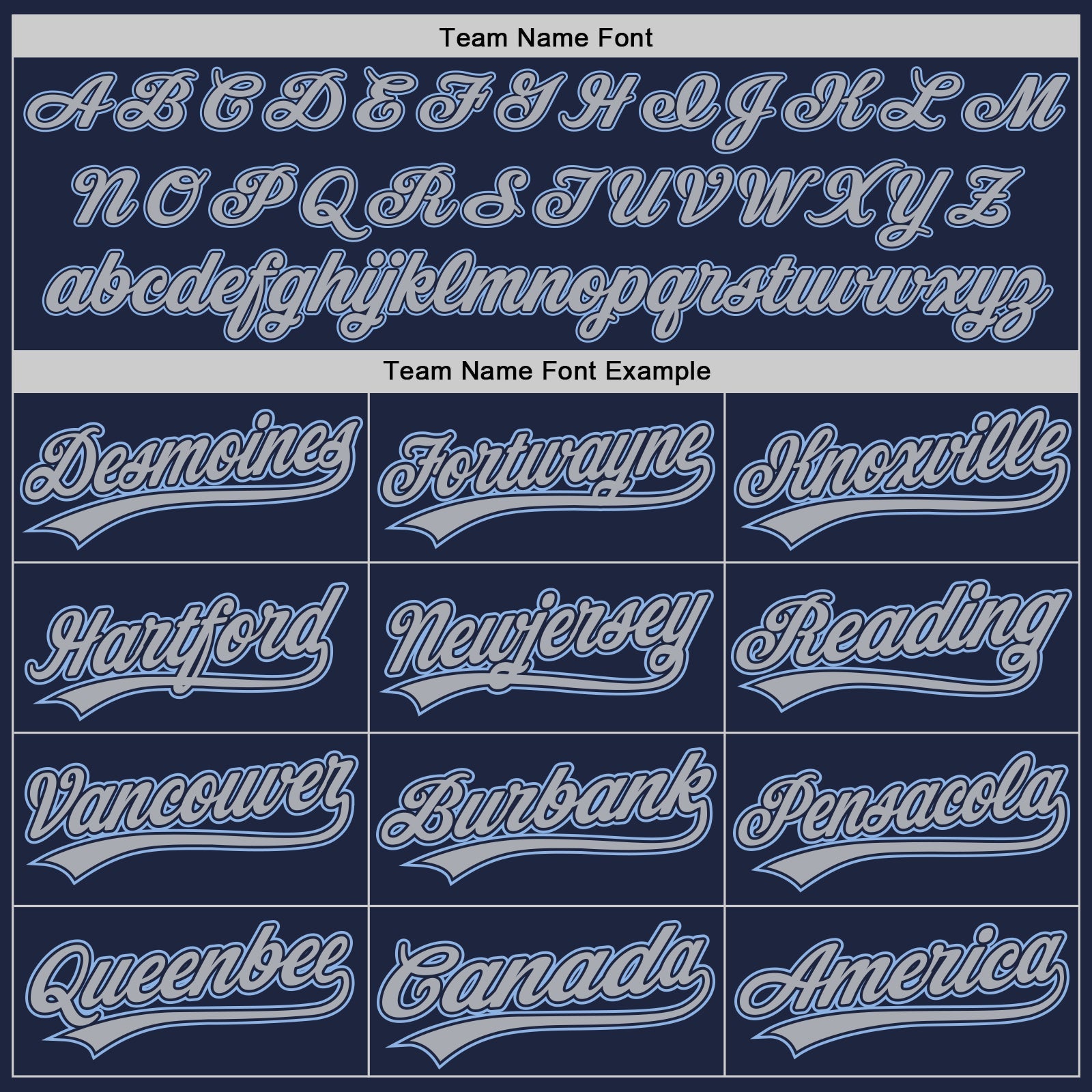 Custom Navy Gray-Light Blue Authentic Baseball Jersey