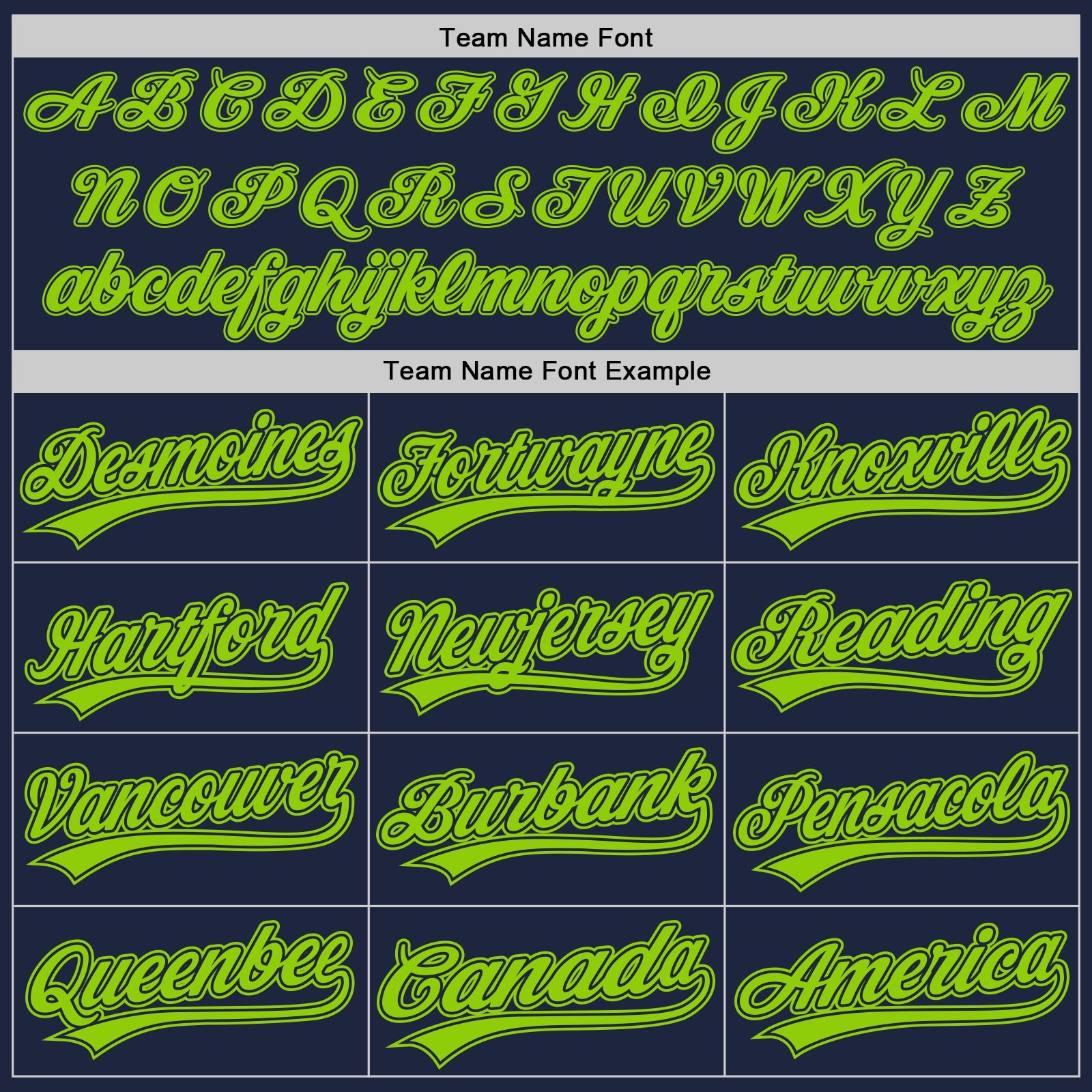 Custom Navy Neon Green Authentic Baseball Jersey