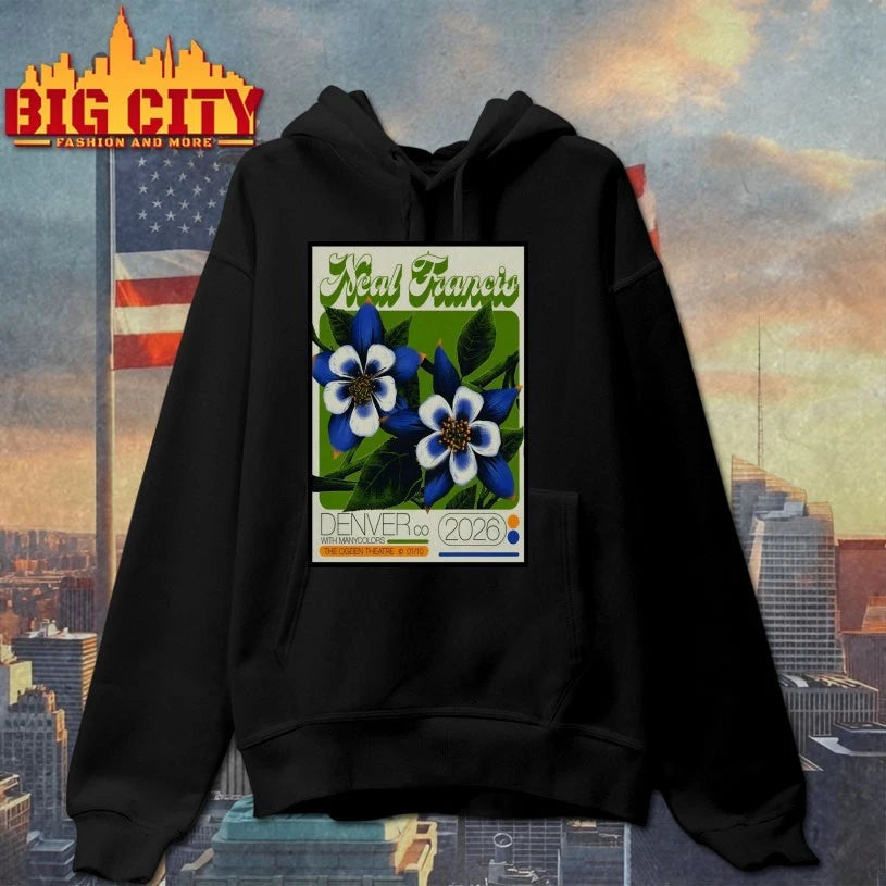 Neal Francis Jan 10 2026 In Denver CO Poster shirt