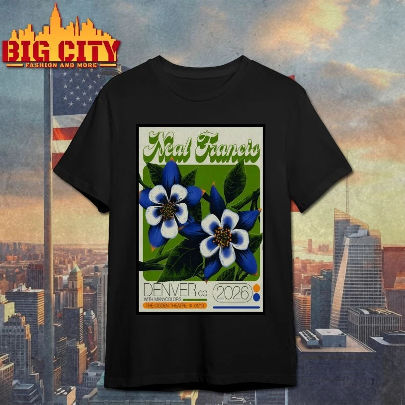 Neal Francis Jan 10 2026 In Denver CO Poster shirt