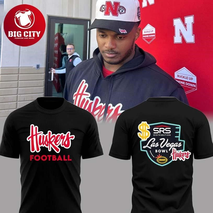 Nebraska Cornhuskers Las Vegas Bowl Limited Two Sided Shirt