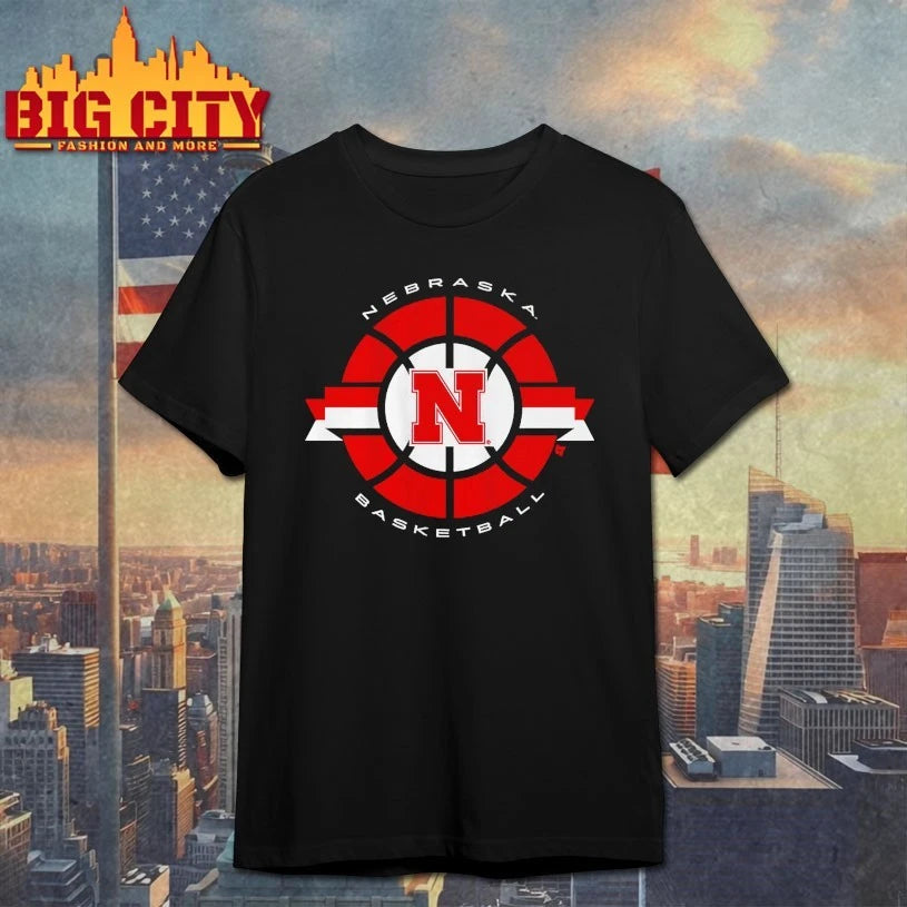 Nebraska Cornhuskers football Classic Circle logo shirt