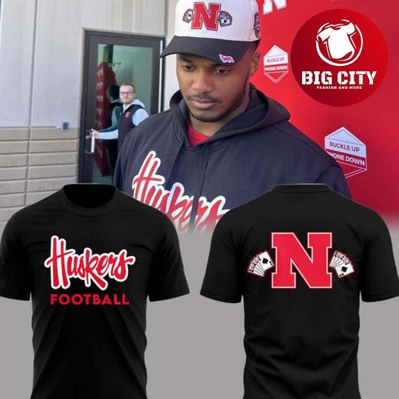 Nebraska Huskers Las Vegas Bowl 2026 Two Sided Shirt