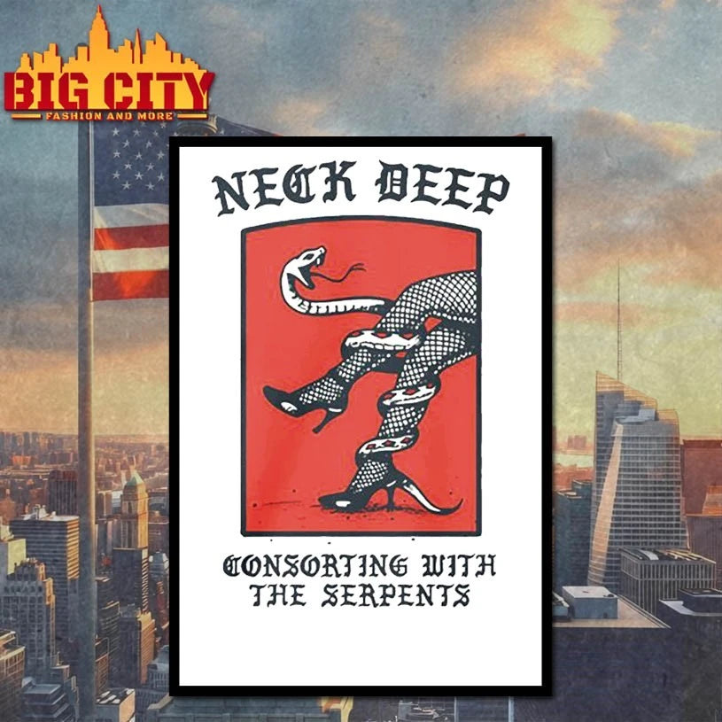 Neck Deep Merch Serpents Shirt