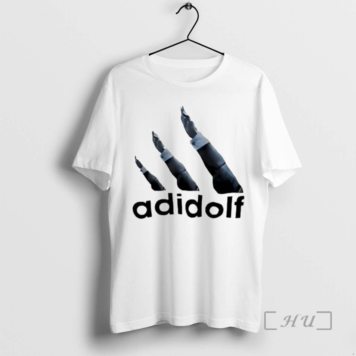 New Adidolf Logo Parody Hand T-Shirts, Hoodie, Sweatshirt | WearSparks.com