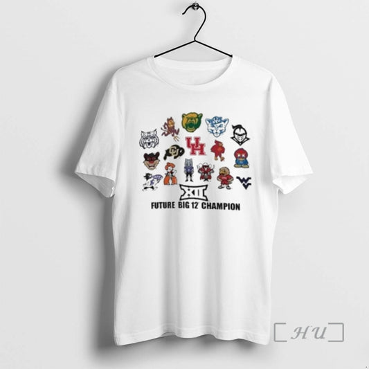 New Champion Future Big 12 Champion Logo Circle White T-Shirts, Hoodie, Sweatshirt | WearSparks.com