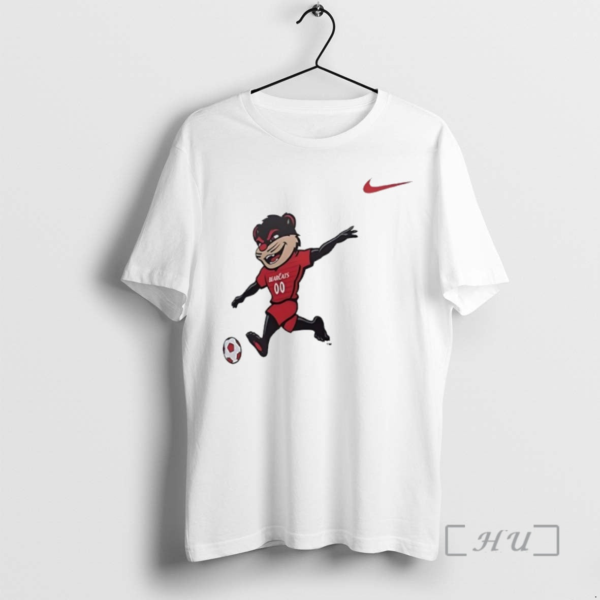 New Cincinnati Bearcats Mascot Playing Soccer Circle T-Shirts, Hoodie, Sweatshirt | WearSparks.com