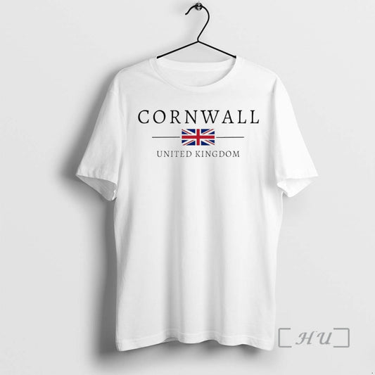 New Cornwall United Kingdom Flag Circle T-Shirts, Hoodie, Sweatshirt | WearSparks.com