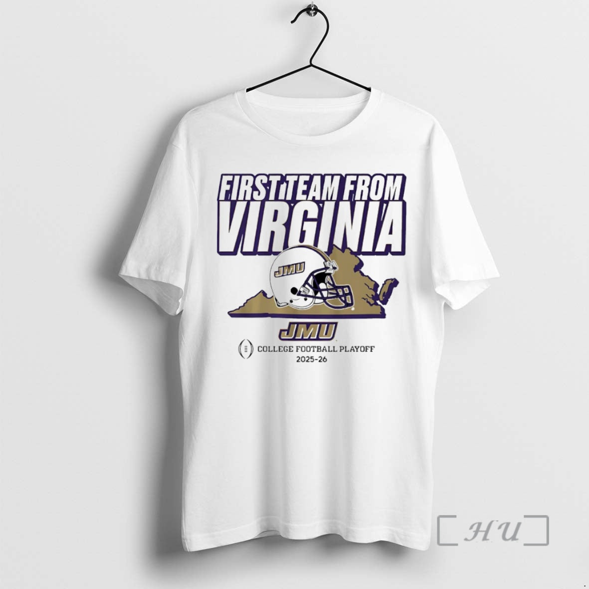 New First Team From Virginia James Madison Dukes Football 2025 2026 Cfp Helmet Circle Premium T-Shirts, Hoodie, Sweatshirt