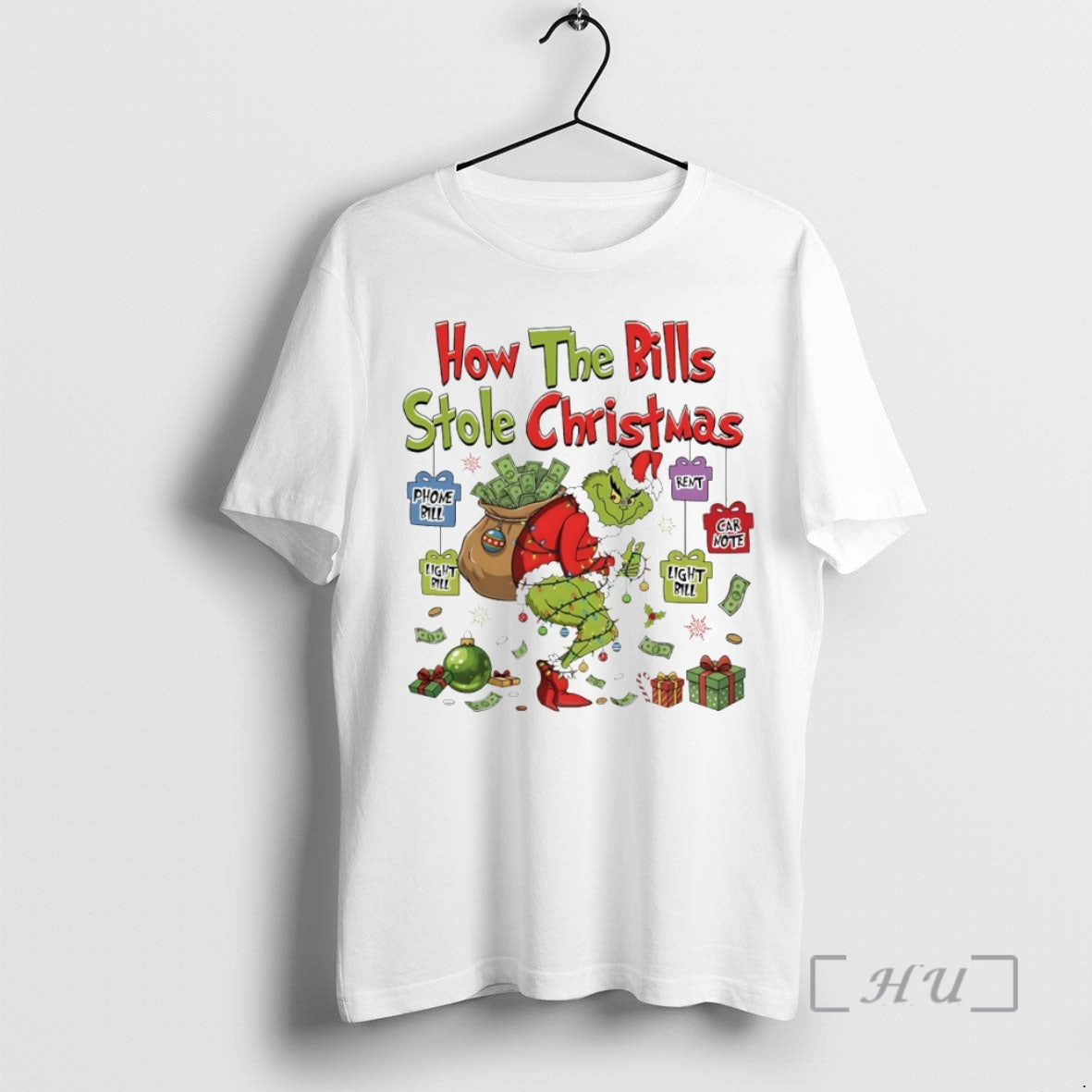 New Grinch How The Bills Stole Christmas Circle T-Shirts, Hoodie, Sweatshirt | WearSparks.com