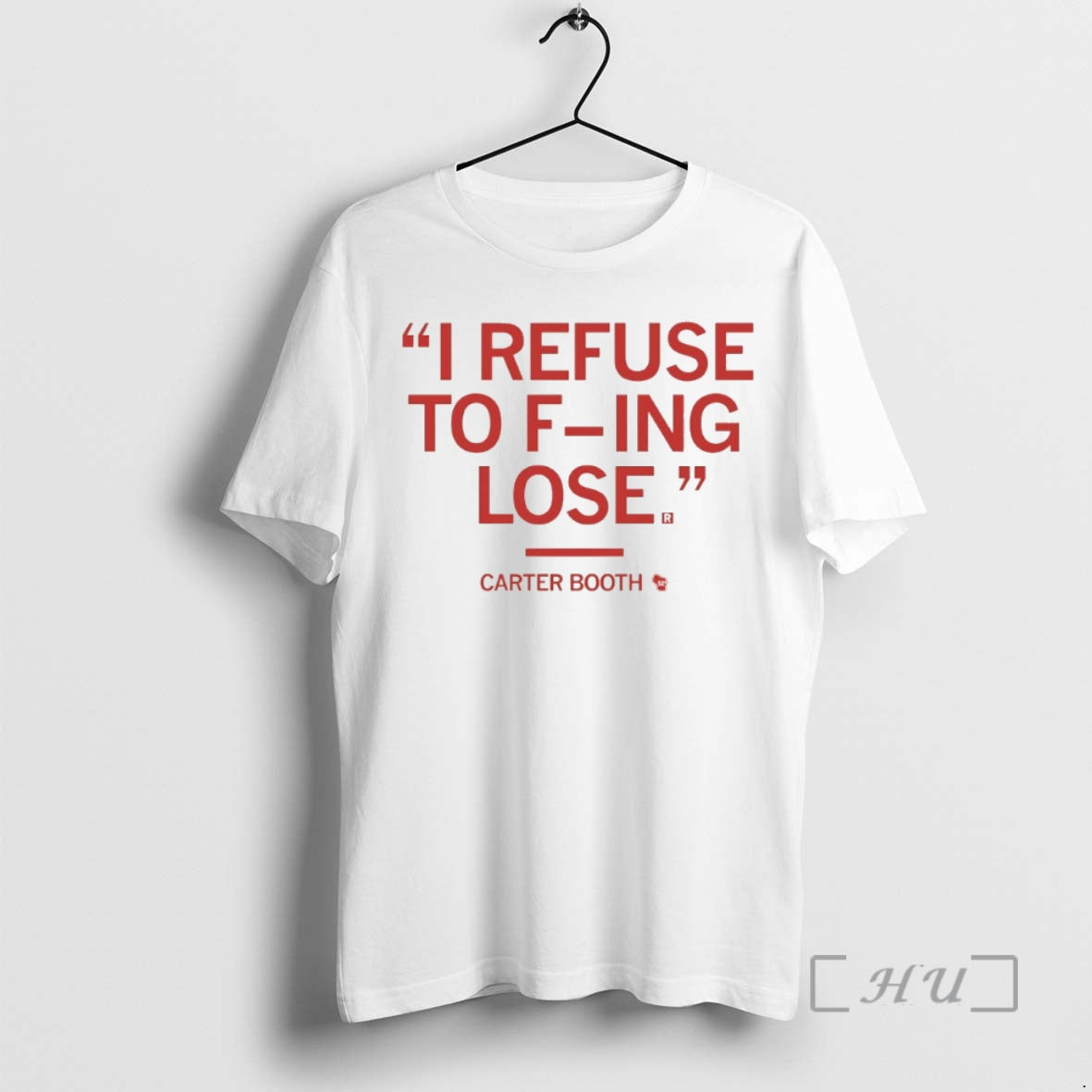 New I Refuse To F Ing Lose Carter Booth Circle T-Shirts, Hoodie, Sweatshirt | WearSparks.com
