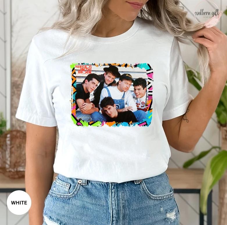 New Kids On The Block NKOTB Bleached Shirt Blockhead OOTD Hoodie, Sweatshirt | WearSparks.com