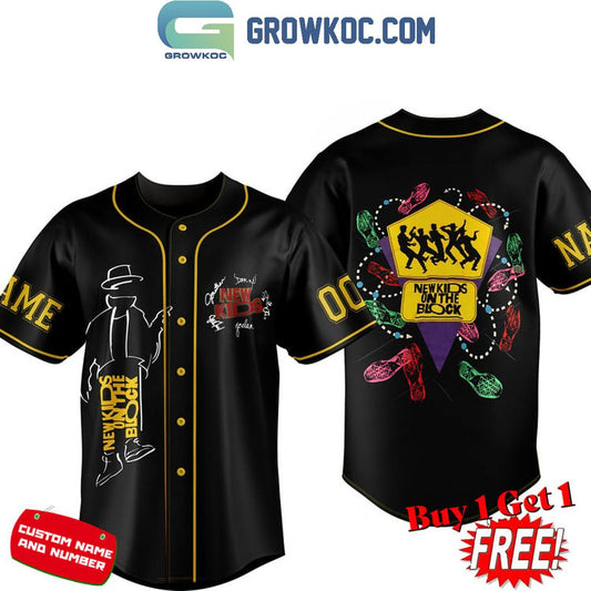New Kids On The Block NKOTB Hangin’ Tough Personalized Baseball Jersey