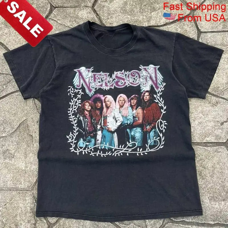 New Nelson Rock Band Gift For Fans Unisex S-4XL Shirt Hoodie, Sweatshirt | WearSparks.com