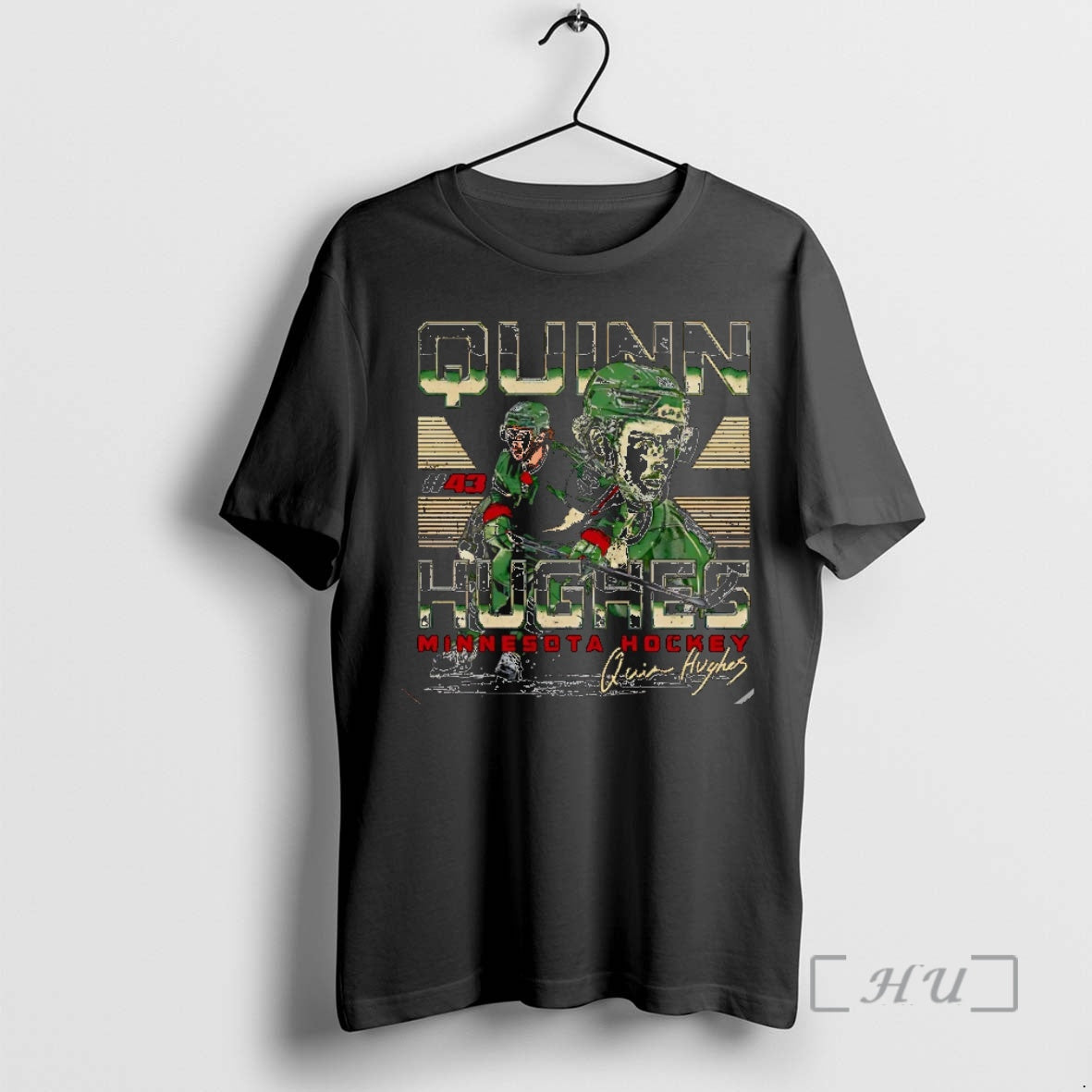 New Quinn Hughes Minnesota Wild Dual Signature Christmas T-Shirts, Hoodie, Sweatshirt | WearSparks.com
