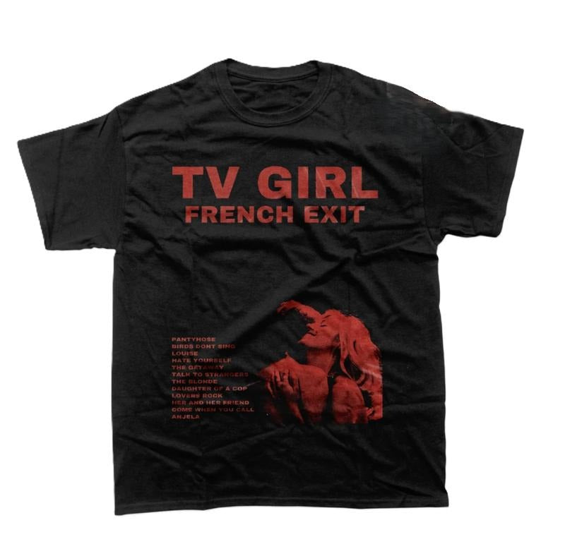 New TV Girl Unisex T-Shirt - French Exit Album Tee - Music Band Graphic Shirt