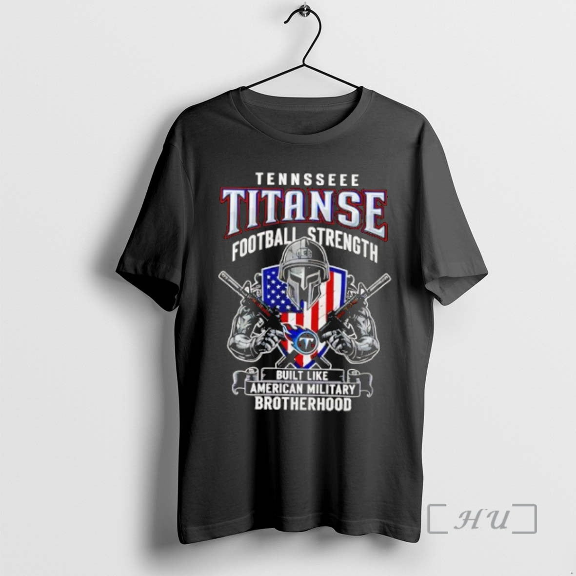 New Tennessee Titans Football Strength Built Like American Military Brotherhood T-Shirts, Hoodie, Sweatshirt | WearSparks.com