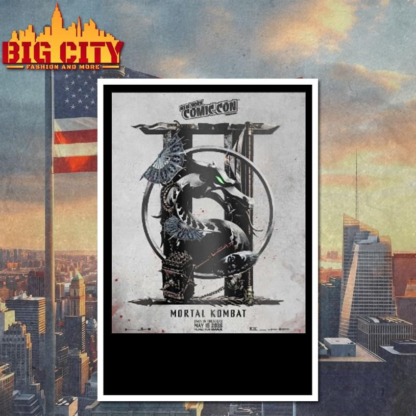 New York Comic Con Mortal Kombat Ii In Theaters May 15 2026 Shirt