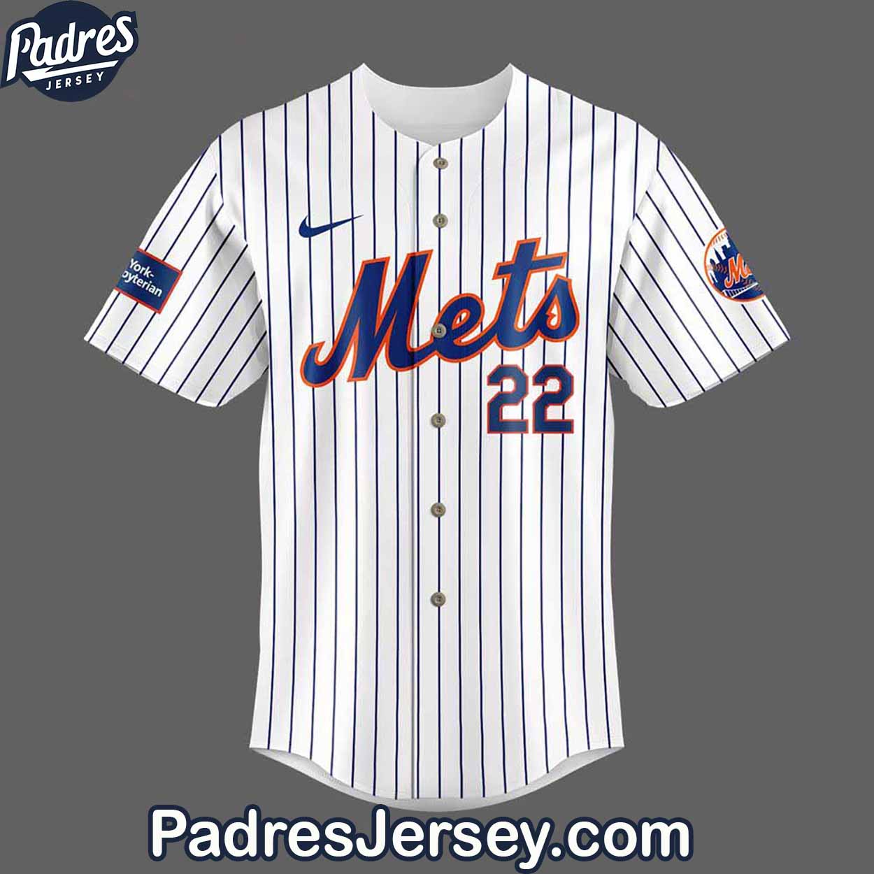 New York Mets Juan Soto Baseball Jersey Outfit - Number 22 - Padres Jersey Oasis: Elevate Your Baseball Style... (Image 2)