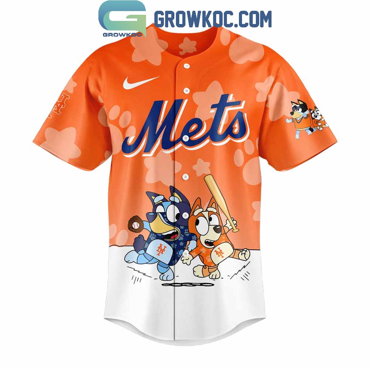 New York Mets x Bluey and Bingo Baseball Jersey