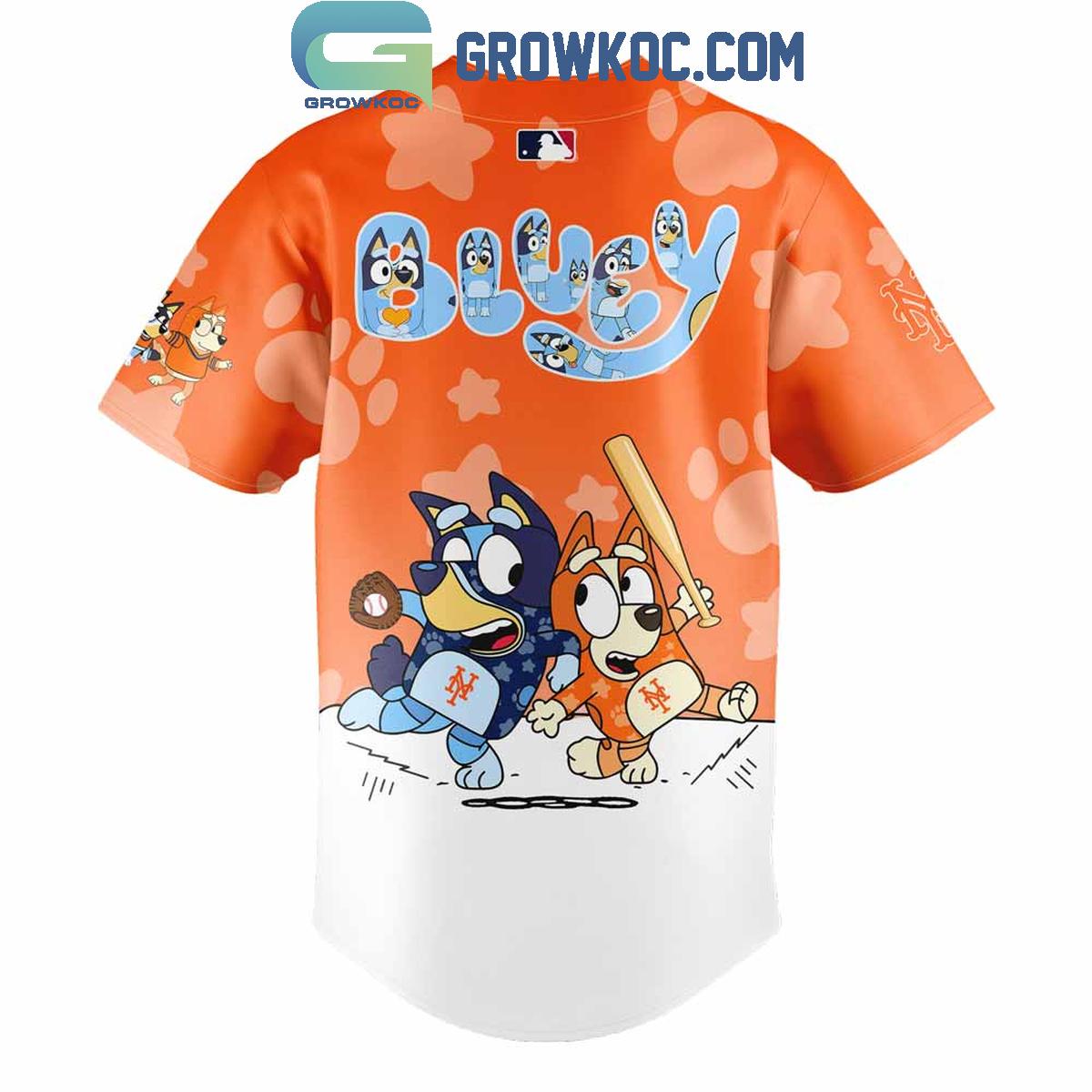 New York Mets x Bluey and Bingo Baseball Jersey