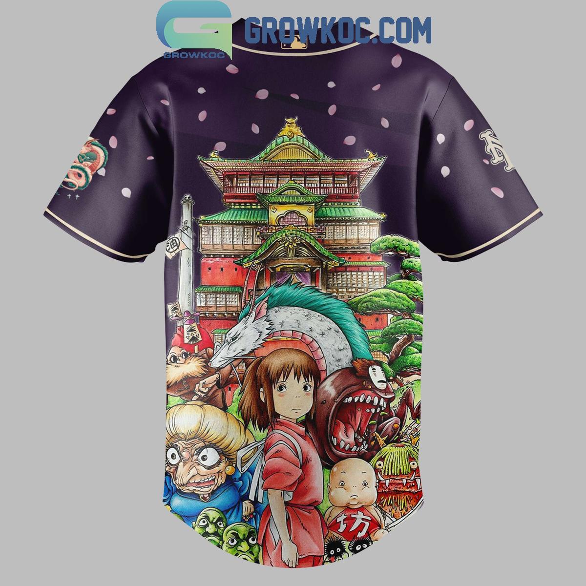 New York Mets x Spirited Away Studio Ghibli 2025 Baseball Jersey